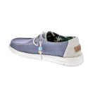 Mocasines Hey Dude zapatos Mujer modelo Wendy Azul 