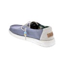 Mocasines Hey Dude zapatos Mujer modelo Wendy Azul 