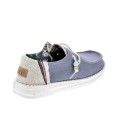 Mocasines Hey Dude zapatos Mujer modelo Wendy Azul 