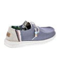 Mocasines Hey Dude zapatos Mujer modelo Wendy Azul 