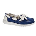 Mocasines Hey Dude zapatos Mujer modelo Effie Bay Azul 