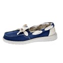 Mocasines Hey Dude zapatos Mujer modelo Effie Bay Azul 