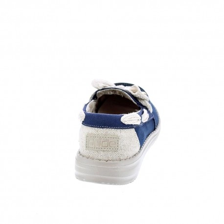 Mocasines Hey Dude zapatos Mujer modelo Effie Bay Azul 