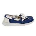 Mocasines Hey Dude zapatos Mujer modelo Effie Bay Azul 