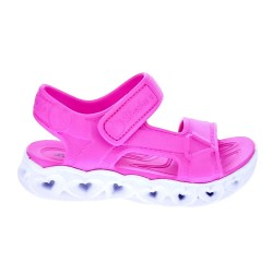 Sandalias Skechers zapatos Niña modelo Heart Rosa  2