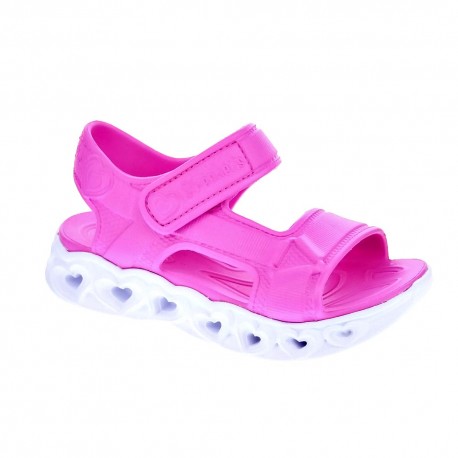 Sandalias Skechers zapatos Niña modelo Heart Rosa 