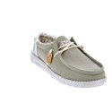 Mocasines Hey Dude zapatos Hombre modelo Wally Linen Gris 