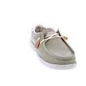 Mocasines Hey Dude zapatos Hombre modelo Wally Linen Gris 