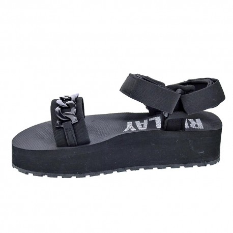 Sandalias Replay zapatos Mujer modelo Playa Negro 