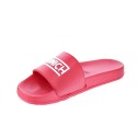Chanclas Munich zapatos Hombre modelo Flat Slider 3D Rojo 