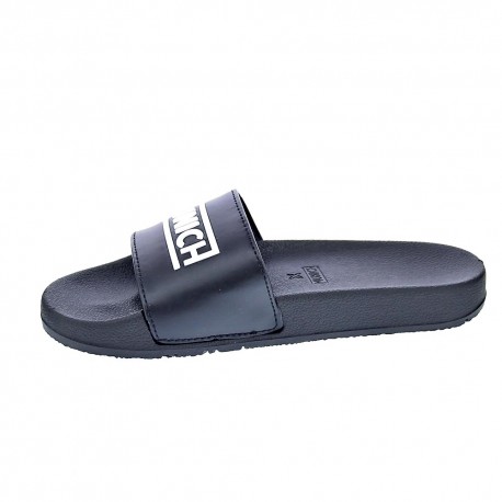 Chanclas Munich zapatos Mujer modelo Flat Slider 3D Negro 