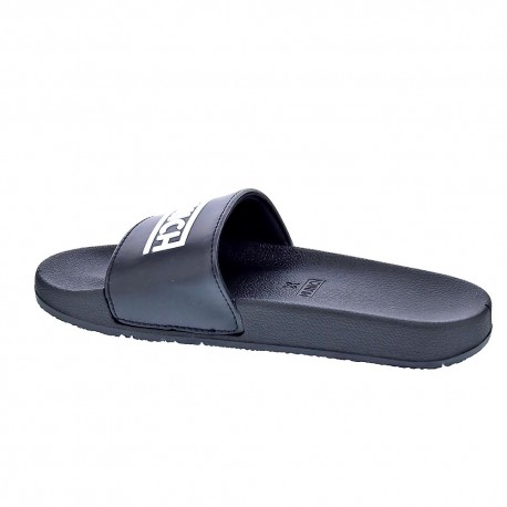 Chanclas Munich zapatos Mujer modelo Flat Slider 3D Negro 