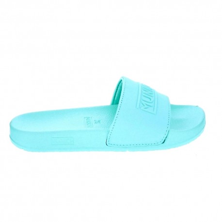 Chanclas Munich zapatos Mujer modelo Flat Slider 3D Verde 