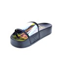 Chanclas Munich zapatos Mujer modelo Platform Iridescent Negro 