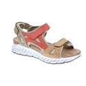 Sandalias Imac zapatos Mujer modelo 158460 Beige 