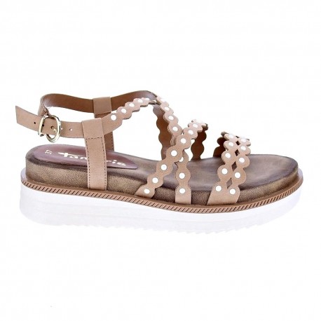 Sandalias Tamaris zapatos Mujer modelo 28253 Beige 