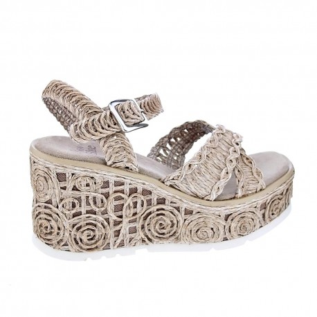 Sandalias Alma en Pena zapatos Mujer modelo V22BL1001 Beige 