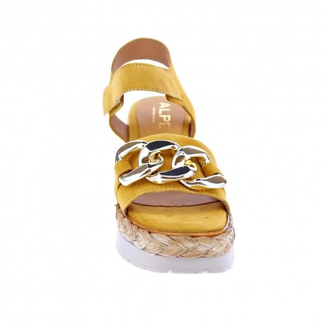 Sandalias Alpe zapatos Mujer modelo 24141255 Amarillo 