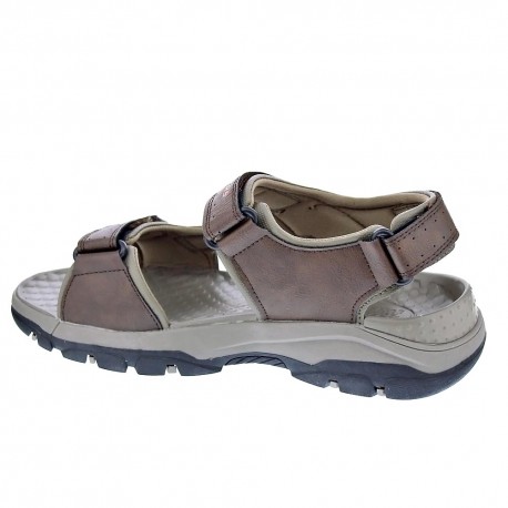 Sandalias Skechers zapatos Hombre modelo Tresmen Marrón 