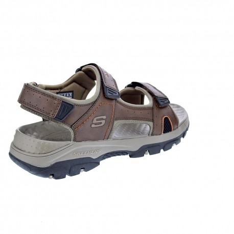 Sandalias Skechers zapatos Hombre modelo Tresmen Marrón 