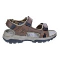 Sandalias Skechers zapatos Hombre modelo Tresmen Marrón 