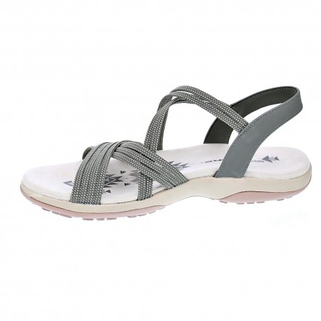 Sandalias Skechers zapatos Mujer modelo Reggae Slim Verde 