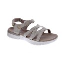 Sandalias Skechers zapatos Mujer modelo On Th Go Beige 