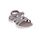 Sandalias Skechers zapatos Mujer modelo On Th Go Beige 