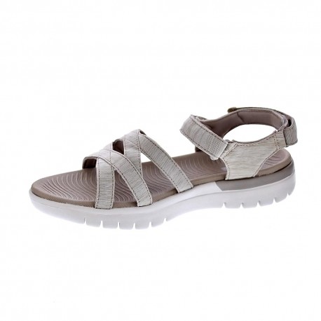 Sandalias Skechers zapatos Mujer modelo On Th Go Beige 