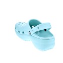 Zuecos Crocs zapatos Mujer modelo Classic Platform Azul 