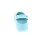 Zuecos Crocs zapatos Mujer modelo Classic Platform Azul 