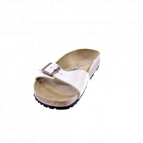 Chanclas Birkenstock zapatos Mujer modelo Madrid Blanco 