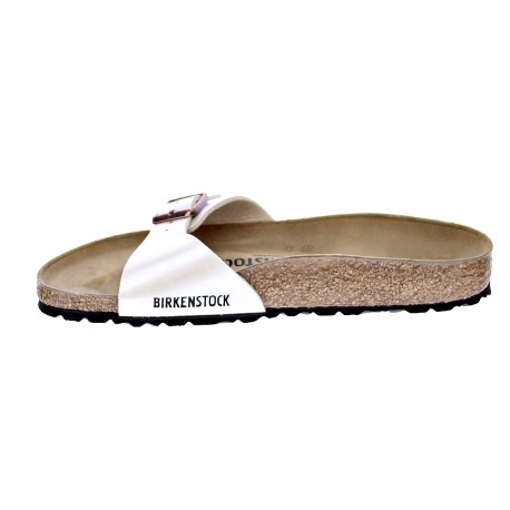 Chanclas Birkenstock zapatos Mujer modelo Madrid Blanco 