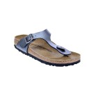 Chanclas Birkenstock zapatos Mujer modelo Gizeh Bf Plata 