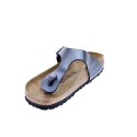Chanclas Birkenstock zapatos Mujer modelo Gizeh Bf Plata 