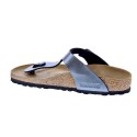 Chanclas Birkenstock zapatos Mujer modelo Gizeh Bf Plata 