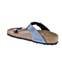 Chanclas Birkenstock zapatos Mujer modelo Gizeh Bf Plata 