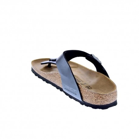 Chanclas Birkenstock zapatos Mujer modelo Gizeh Bf Plata 