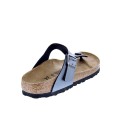Chanclas Birkenstock zapatos Mujer modelo Gizeh Bf Plata 