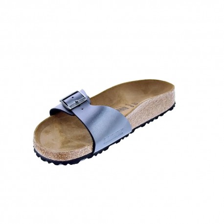 Chanclas Birkenstock zapatos Mujer modelo Madrid Plata 