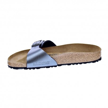 Chanclas Birkenstock zapatos Mujer modelo Madrid Plata 