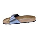 Chanclas Birkenstock zapatos Mujer modelo Madrid Plata 