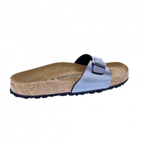 Chanclas Birkenstock zapatos Mujer modelo Madrid Plata 