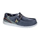 Mocasines Hey Dude zapatos Hombre modelo Wally Hawk Gris 