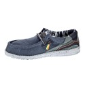 Mocasines Hey Dude zapatos Hombre modelo Wally Hawk Gris 