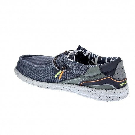 Mocasines Hey Dude zapatos Hombre modelo Wally Hawk Gris 