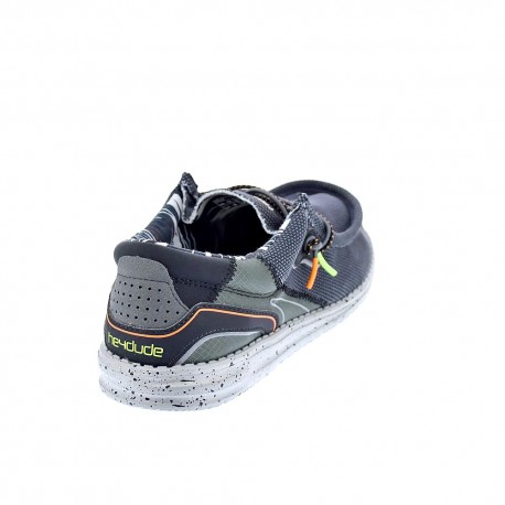 Mocasines Hey Dude zapatos Hombre modelo Wally Hawk Gris 