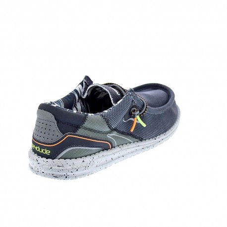 Mocasines Hey Dude zapatos Hombre modelo Wally Hawk Gris 