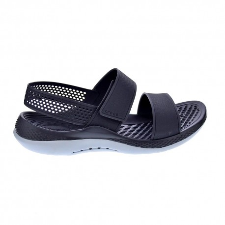 Sandalias Crocs zapatos Mujer modelo Literide Negro 
