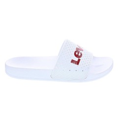 Sandalias Levis zapatos Mujer modelo June Blanco  2